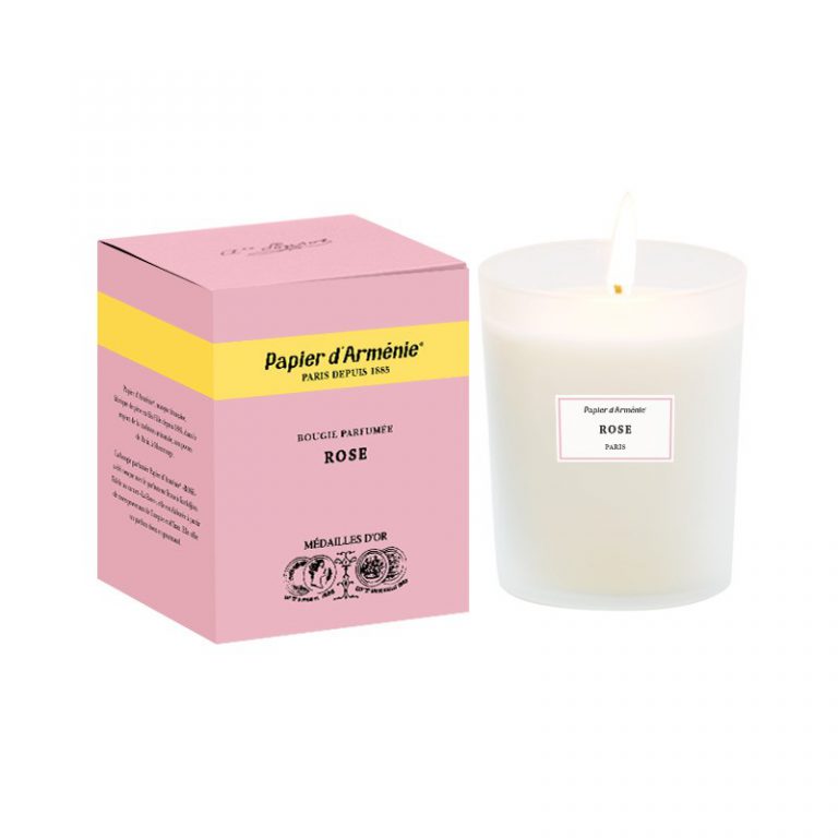 Papier d'Armenie-Rose Candle